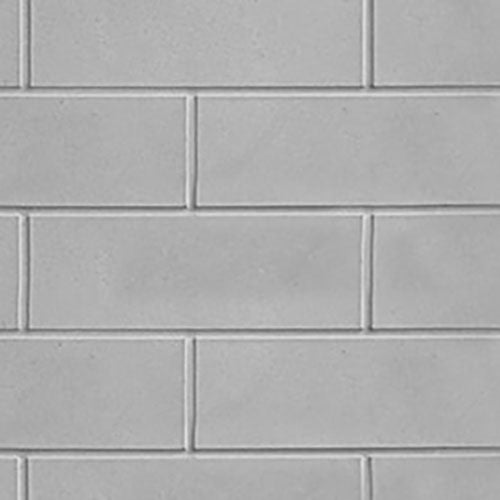 Natural Gray Molded brick panels - Traditional-36