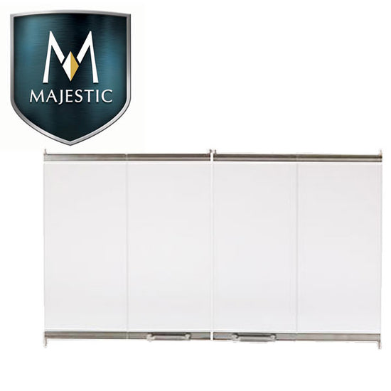 Bi-fold doors- stainless steel chrome - DM1836S