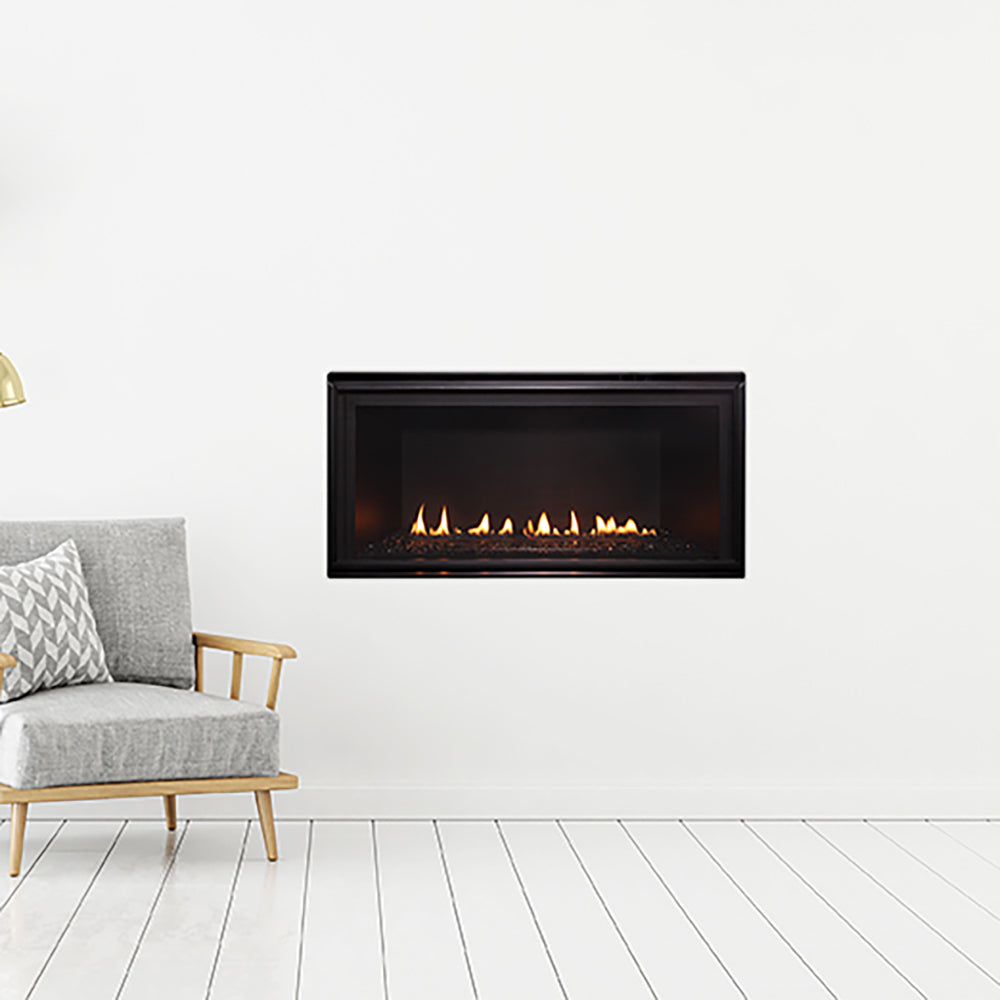 DV Linear 36 Direct Vent Linear Gas Fireplace with IntelliFire NG
