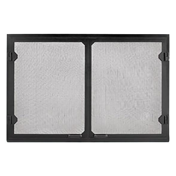 Grand Vista cabinet style mesh doors - Black - GV36BK