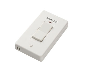 IntelliFire Touch white wireless wall switch on-off cold climate battery strength indicator