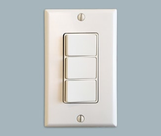 3 toggle wall switch for multi-color selection