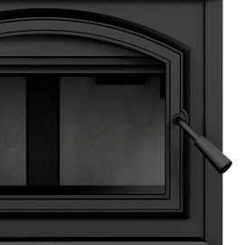 Empire Stove Door Overlay, Black, for 2300 model