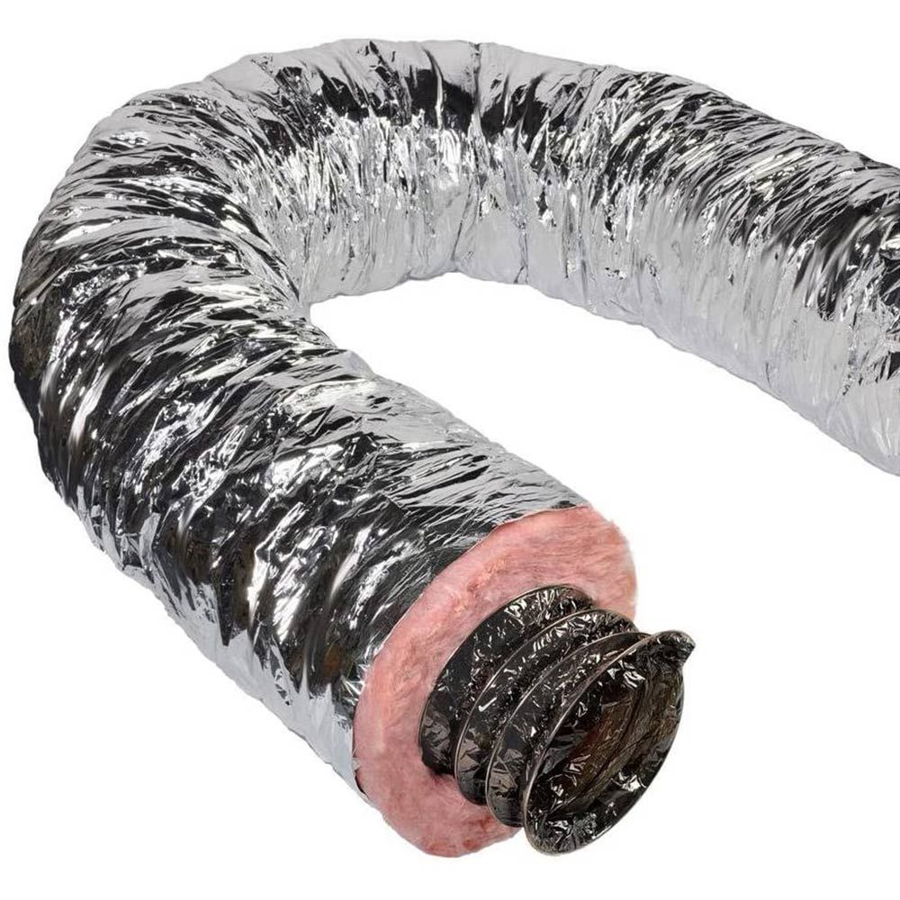 4 100mm insulated flex duct for outside air - includes two 42 1065mm sections
