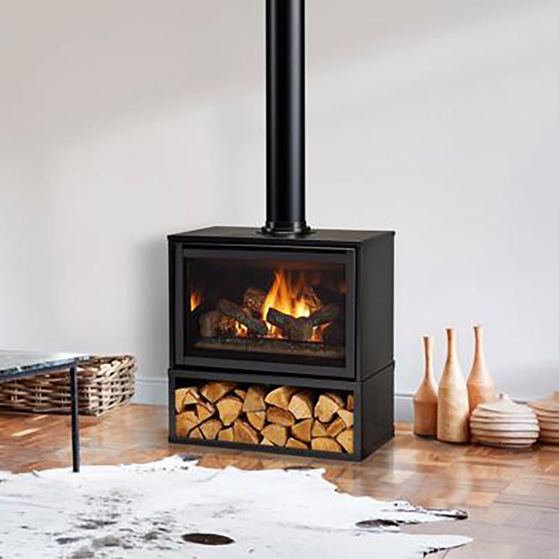 Majestic Trilliant Freestanding 30 Direct Vent Gas Stove with intellifire touch system