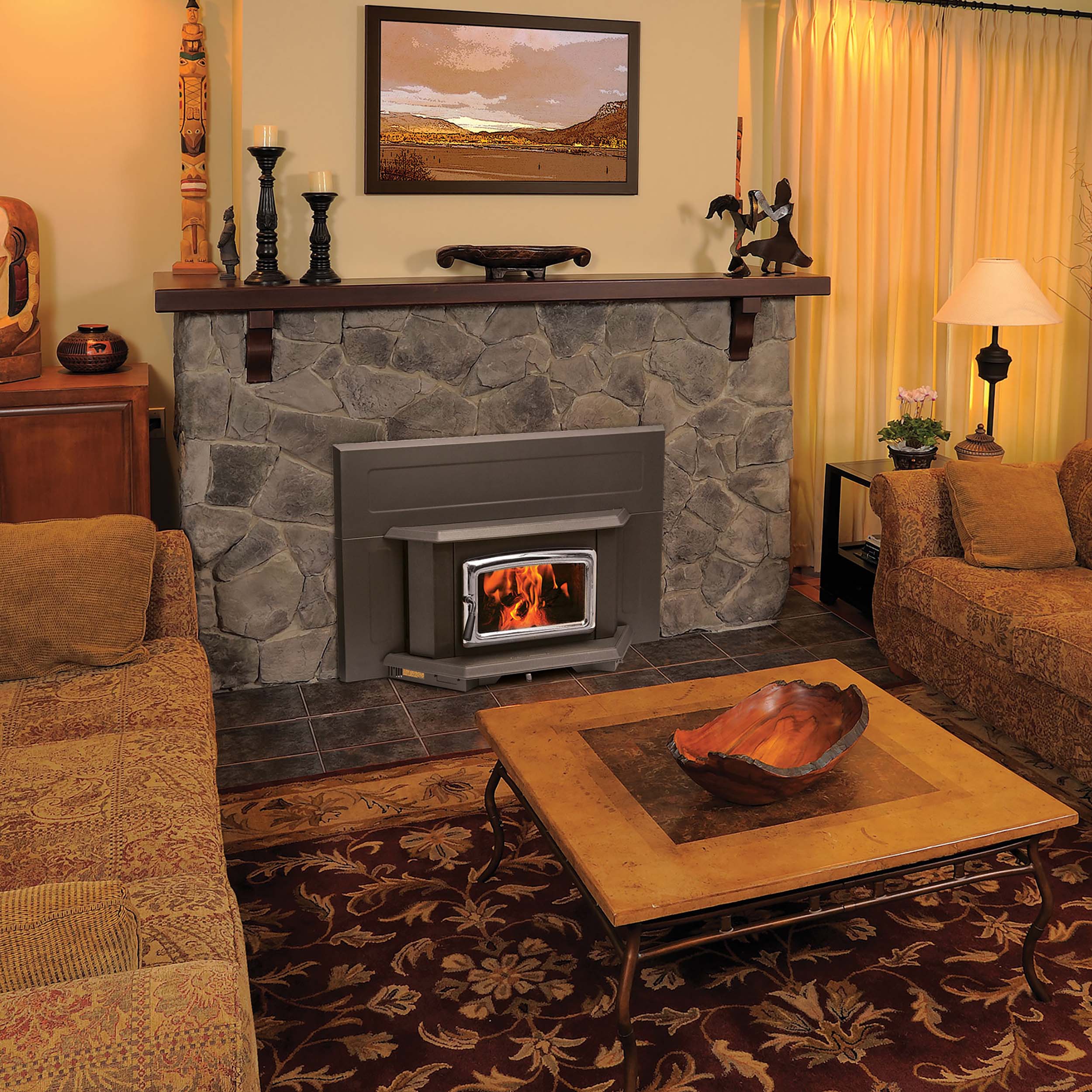 Pacific Energy Summit Insert LE Traditional Steel Wood Fireplace Insert