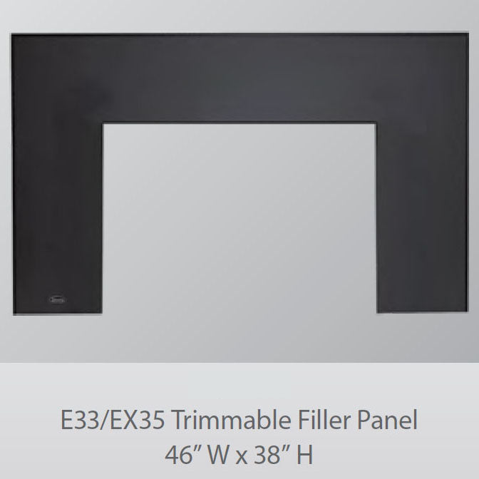 E33/EX35 - TRIMMABLE FILLER PANEL - 46"W X 38"H