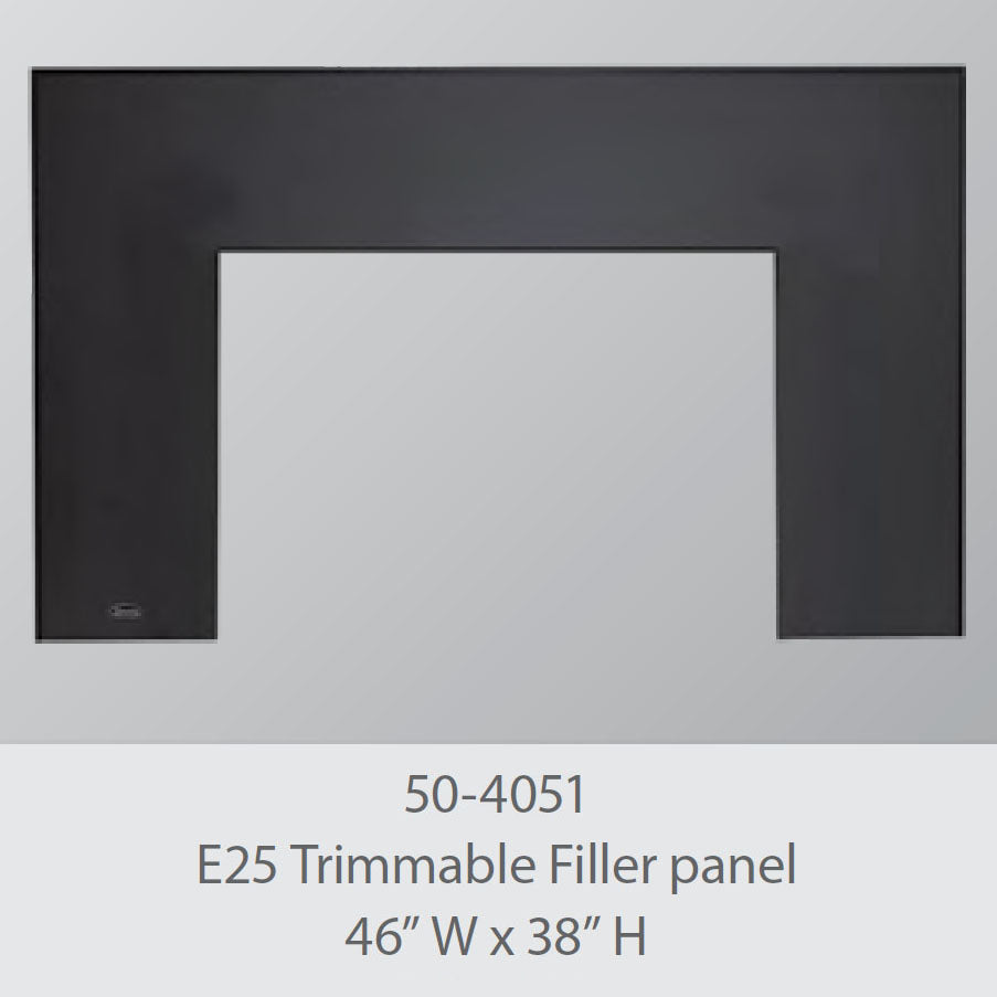 E25 TRIMMABLE FILLER PANEL 46" W X 38" H