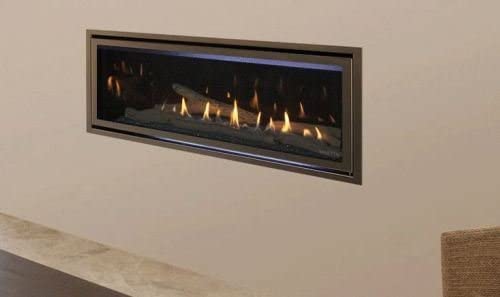 Majestic Jade 32 Direct Vent Linear Gas Fireplace with IntelliFire Touch ignition system NG