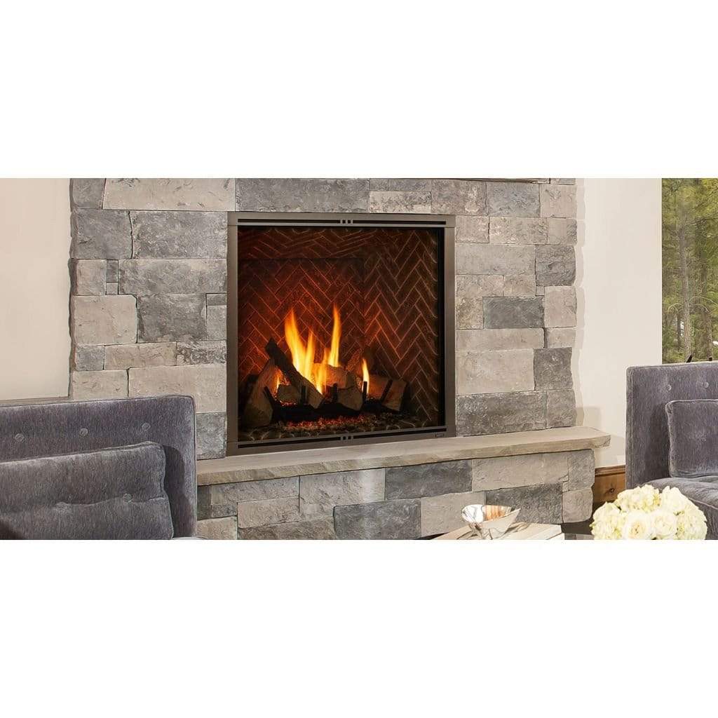 Majestic Marquis II 36 Direct Vent Traditional Gas Fireplace with IntelliFire Touch ignition NG